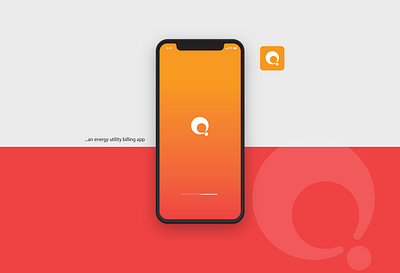 Qu app splash screen app logo ui