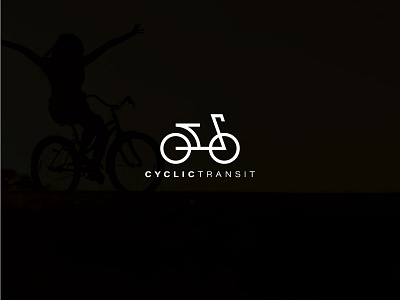 Cyclic Transit Company logo branding design flat icon logo logodesign logotype minimal