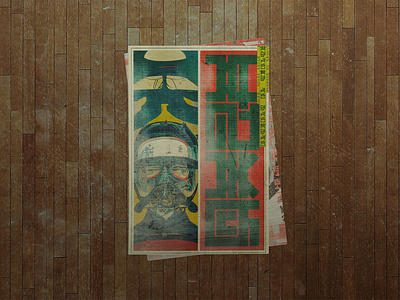 Introducing... HANGYAKU art direction hangyaku jon way jw.s kickstarter playing cards poster teaser vintage