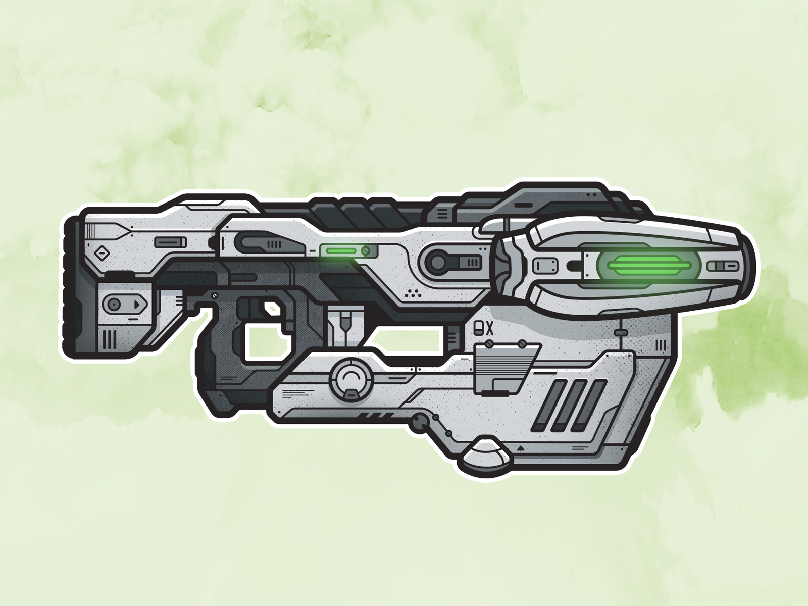 BFG 9000 by Cohen Gum on Dribbble
