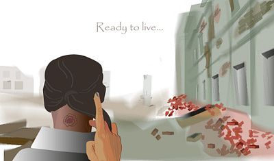 Ready to live illustration vector