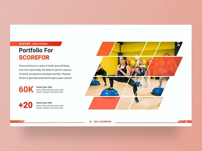 Scorefor – Sports and Fitness PowerPoint Presentation Template business clean creative design fitness infographic portfolio power powerpoint powerpoint presentation powerpoint template pptx presentation score scorfor slides sport sports