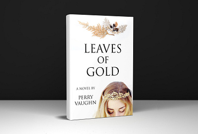 Leaves of gold book cover design 3d book cover black book book art book cover book cover art book cover design book covers book design booking books brand brand identity branding design ebook cover ebook cover design illustration kindlecover