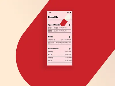 Health for Moms App app design icon illustration ui