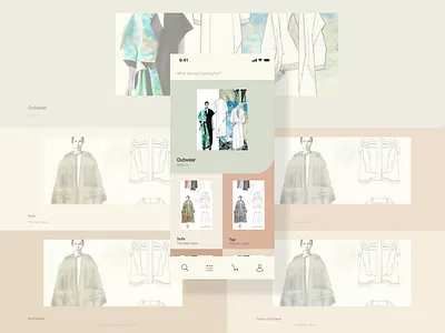 We are Wear app design icon illustration ui