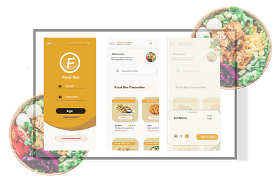 Food delivary app ui ui design