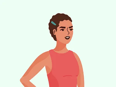 Woman Power for UI free freebies illustration illustration design illustrations illustrations／ui illustrator system ui ux