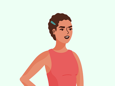 Woman Power for UI free freebies illustration illustration design illustrations illustrations／ui illustrator system ui ux
