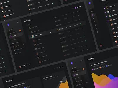 UI exploration admin app card chart clean dark dark theme dashboard design desktop layout platform saas saas design settings sidebar simple table ui web