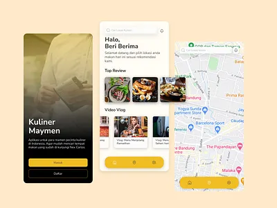 Kuliner Maymen App figma figma design uidesign