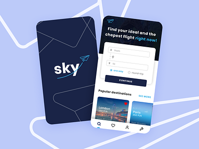 Sky high mobile app airline airline app flight flight app flight app mobile flight search app flying app mobile app mobile app design mobile ui search search app search engine travel app traveling app ui ui design uiux