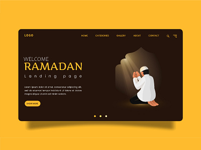 landing page Ramadan allah arabian beginnings belief believe brochure faith flashlight god graphic greeting hajj help holy illustration invitation islam islamic light man