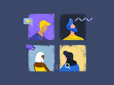 Modern Crimes affinity designer affinitydesigner crimes cryptocurrency design gene gene modification illustration modern modern crimes noir privacy surveillance vector