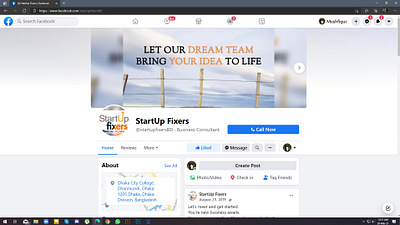 Social Media Page advertisment business business profile design facebook facebook business page facebook page graphic design instagram logo social media social media design social media marketing social media pack