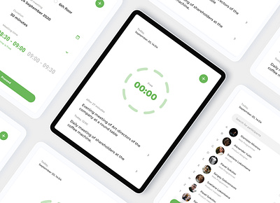 Meeting room applications app application design figma flat ios ipadpro minimal ui uidesign ux uxdesign