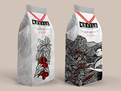 MIXTLE: Veracruz Coffee, branding, applications and packaging branding design graphic design illustration logo typography vector