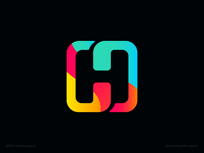 Hybrid Risk Management — Logo© art direction brand brand identity branding claudio barreiro clean design fluid goallounge tv gradient insurance letter h logo logomark logos modern product startup ui user interface