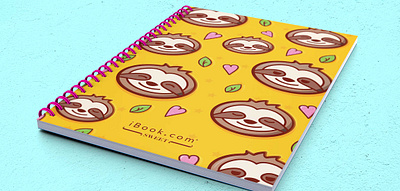 IBOOK SWEET: Illustration for notebook covers branding design graphic design illustration vector