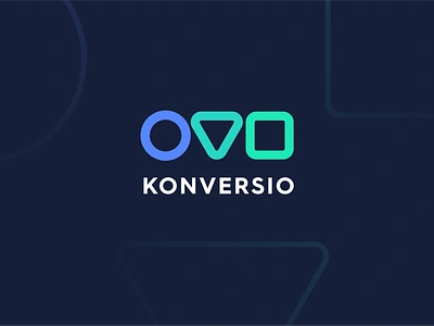 Konversio branding advertisement blue branding clean conversion corporate identity digital marketing icons identity illustration logo design logotype mark marketing modern pay per click typography unfold