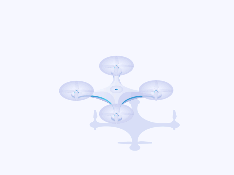 Drone! animation minimal