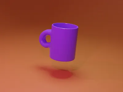 Mug 2d 3d 3d art 3d modeling animation art branding card color design food food illustration illustration logo table vector vector illustration