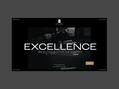 Spades Motorsports Homepage | Automotive Website adobe xd automotive automotive design automotive detailing cars clean darkmode editorial editorial design interface las vegas minimal typography ui ux web web design website