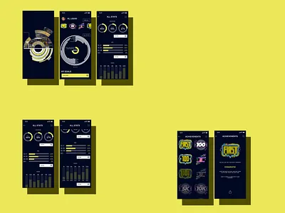 Stats Twitch app design icon illustration ui