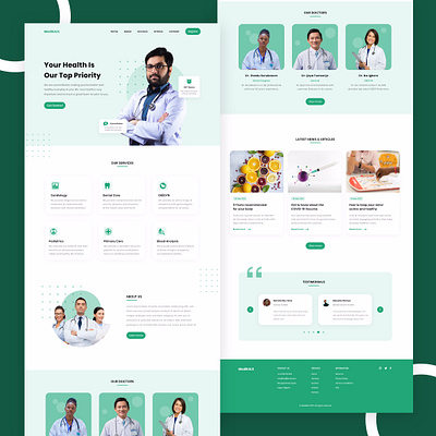 MediKALS landing Page design health healthcare medical medical care medicine minimalism ui ui ux ui design uidesign uiux user interface user interface design userinterface web web design webdesign website website design