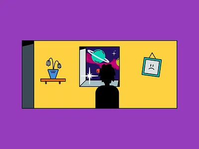 One of them days. color colorful digital illustration flat illustration illustration art illustrator lineart vector