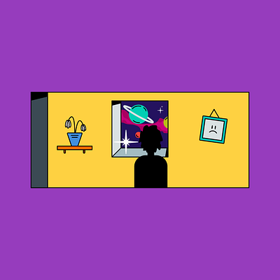 One of them days. color colorful digital illustration flat illustration illustration art illustrator lineart vector