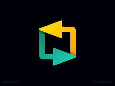 NovoFX — Logomark 01© app design arrows bank brand design brand identity branding claudio barreiro clean design goallounge tv gradient letter n logo logomark logos modern money negative space transfer ui