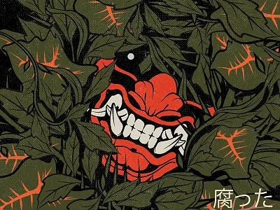 Dead aesthetic graphic design illustration illustrator lofi poster design