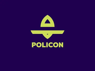 Policon branding design logo