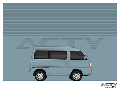 Acty acty car kei car van