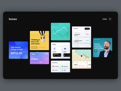 Modular Dashboard banking banking dashboard dailyui financial