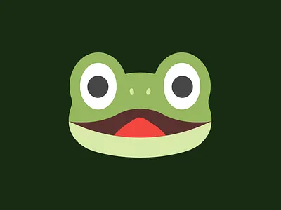 Frog affinity designer animal animals cute design drawing flat frog frogs illustration lines logo simple vector