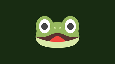 Frog affinity designer animal animals cute design drawing flat frog frogs illustration lines logo simple vector