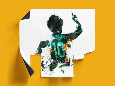 SALAH "King of Africa" cover design egypt england football illustration liverpool liverpoolfc poster social media sport