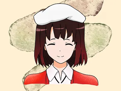 Kato Megumi from Seikano anime anime girl animeart art artwork dailyillustration illustration kato megumi megumi seikano