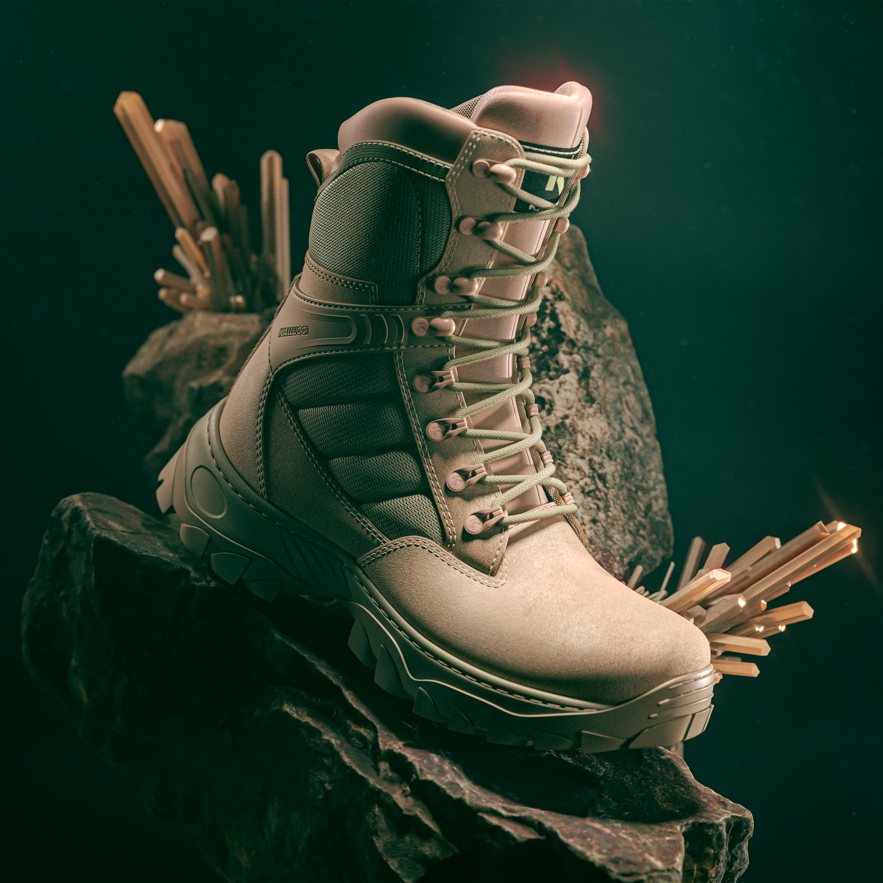 Kallucci 3D Boot 3d shoe boot cgi shoe fashion footwear shoe