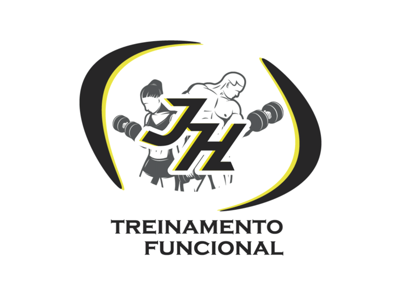 Animação de Logo - JH Treinamento Funcional animation art branding clean design graphic design illustration illustrator logo vector