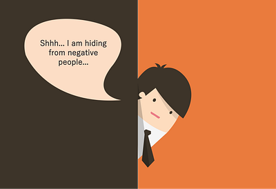 I'm hiding from negative people illustration am hide hiding illustration minimal people vector