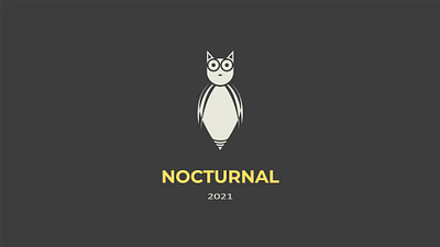 owl branding clean design flat graphic design illustrator logo minimal modern vector
