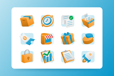 Illustrations for Point of Sale android app design graphic design icon icon app icon art icon design icon pack icon set iconography illustration illustration art illustrator landing page logo point of sale ui ux vector