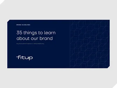 Fitup Brand Guidelines (Complete) apparel brandguidelines branding businesscards car colors construction corporate guidelines identity logo logotype marine print standarts t shirts typography vehicle visual wordmark