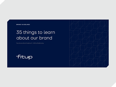 Fitup Brand Guidelines (Complete) apparel brandguidelines branding businesscards car colors construction corporate guidelines identity logo logotype marine print standarts t-shirts typography vehicle visual wordmark