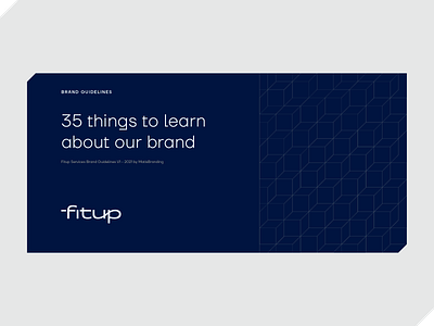 Fitup Brand Guidelines (Complete) apparel brandguidelines branding businesscards car colors construction corporate guidelines identity logo logotype marine print standarts t shirts typography vehicle visual wordmark