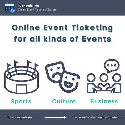 Online Event Ticketing System best online ticketing system design event branding event managing event scheduling app event ticketing online event ticketing system online events sell event tickets online virtual events