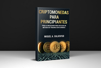 Criptomonedas para principlantes book cover design 3d book cover book book art book cover book cover design booking books branding design ebook cover ebook cover design illustration kind kindlecover logo logos logotype