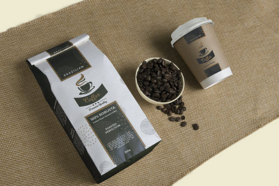 Coffee Packaging brand identity branding coffee bag coffee branding coffee logo coffee shop design dribbble best shot graphic design graphic designer logo logo design logo designer packaging photoshop razades simple vector